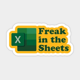 Freak In The Sheets Sticker